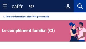 Complément Familial : une petite revalorisation prévue en avril