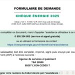 Formulaire de demande du chèque énergie 2025 (Crédit : Gouv.fr)