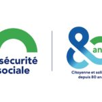 Logo de la Sécurité Sociale qui fête ses 80 ans (Crédit : Sécurité Sociale)