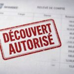 Relevé bancaire avec tampon découvert autorisé (Crédit : Alex.I)