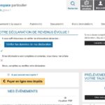 Page web Impôts.gouv.fr (Crédit : site des impôts)