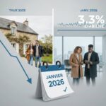 Stabilité taux crédit janvier 2026 (Crédit : Alex.I)
