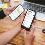 Virement Wero avec un smartphone (Crédit : Médiakit Wero)